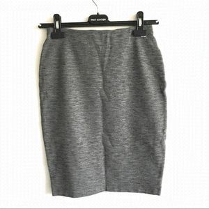 Aritzia Talula Pencil Mini Skirt With Stretch Grey XS